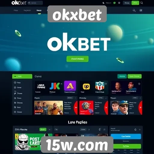 Análise da interface de usuário do site okxbet